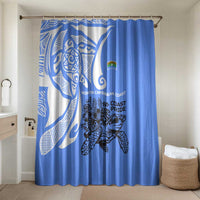 North Caribbean Coast Nicaragua Bathroom Set with Tribal Turtle Design and Floral Coast Pride - Wonder Print Shop