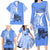 North Caribbean Coast Nicaragua Family Matching Long Sleeve Bodycon Dress and Hawaiian Shirt with Tribal Turtle Design and Floral Coast Pride - Wonder Print Shop