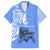 North Caribbean Coast Nicaragua Family Matching Puletasi and Hawaiian Shirt with Tribal Turtle Design and Floral Coast Pride - Wonder Print Shop