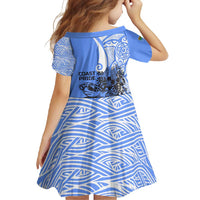 North Caribbean Coast Nicaragua Family Matching Tank Maxi Dress and Hawaiian Shirt with Tribal Turtle Design and Floral Coast Pride - Wonder Print Shop