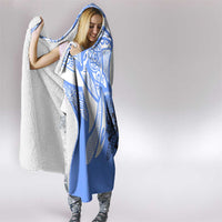 North Caribbean Coast Nicaragua Hooded Blanket with Tribal Turtle Design and Floral Coast Pride - Wonder Print Shop