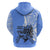 North Caribbean Coast Nicaragua Hoodie with Tribal Turtle Design and Floral Coast Pride - Wonder Print Shop