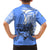 North Caribbean Coast Nicaragua Kid Hawaiian Shirt with Tribal Turtle Design and Floral Coast Pride - Wonder Print Shop