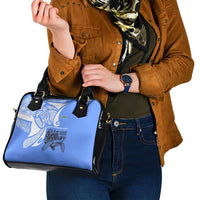 North Caribbean Coast Nicaragua Shoulder Handbag with Tribal Turtle Design and Floral Coast Pride - Wonder Print Shop