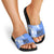 North Caribbean Coast Nicaragua Slide Sandals with Tribal Turtle Design and Floral Coast Pride - Wonder Print Shop