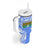 North Caribbean Coast Nicaragua Tumbler With Handle with Tribal Turtle Design and Floral Coast Pride - Wonder Print Shop