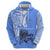 North Caribbean Coast Nicaragua Zip Hoodie with Tribal Turtle Design and Floral Coast Pride - Wonder Print Shop