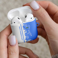 Nicaragua North Caribbean Coast AirPods Case with Ocean Wave Pattern and Dance with the Waves - Wonder Print Shop