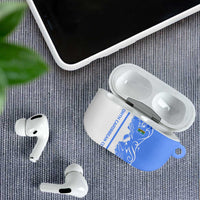 Nicaragua North Caribbean Coast AirPods Case with Ocean Wave Pattern and Dance with the Waves - Wonder Print Shop