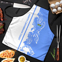 Nicaragua North Caribbean Coast Apron with Ocean Wave Pattern and Dance with the Waves - Wonder Print Shop