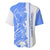 Nicaragua North Caribbean Coast Baseball Jersey with Ocean Wave Pattern and Dance with the Waves - Wonder Print Shop
