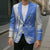 Nicaragua North Caribbean Coast Blazer with Ocean Wave Pattern and Dance with the Waves - Wonder Print Shop