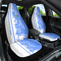 Nicaragua North Caribbean Coast Car Seat Cover with Ocean Wave Pattern and Dance with the Waves - Wonder Print Shop