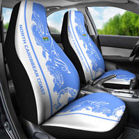 Nicaragua North Caribbean Coast Car Seat Cover with Ocean Wave Pattern and Dance with the Waves - Wonder Print Shop
