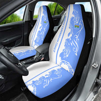 Nicaragua North Caribbean Coast Car Seat Cover with Ocean Wave Pattern and Dance with the Waves - Wonder Print Shop