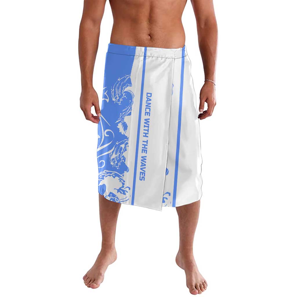 Nicaragua North Caribbean Coast Lavalava with Ocean Wave Pattern and Dance with the Waves - Wonder Print Shop