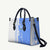 Nicaragua North Caribbean Coast Leather Bag with Ocean Wave Pattern and Dance with the Waves - Wonder Print Shop