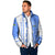 Nicaragua North Caribbean Coast Padded Jacket with Ocean Wave Pattern and Dance with the Waves - Wonder Print Shop