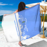 Nicaragua North Caribbean Coast Sarong with Ocean Wave Pattern and Dance with the Waves - Wonder Print Shop