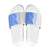 Nicaragua North Caribbean Coast Slide Sandals with Ocean Wave Pattern and Dance with the Waves - Wonder Print Shop