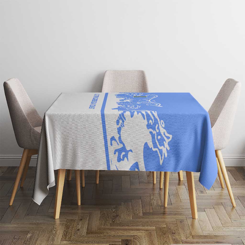 Nicaragua North Caribbean Coast Tablecloth with Ocean Wave Pattern and Dance with the Waves - Wonder Print Shop