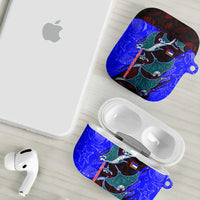 South Caribbean Coast Nicaragua AirPods Case with Manta Ray Coral Reef and Dive into the Spirit Design - Wonder Print Shop