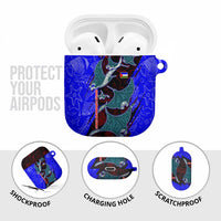 South Caribbean Coast Nicaragua AirPods Case with Manta Ray Coral Reef and Dive into the Spirit Design - Wonder Print Shop