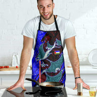 South Caribbean Coast Nicaragua Apron with Manta Ray Coral Reef and Dive into the Spirit Design - Wonder Print Shop