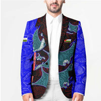 South Caribbean Coast Nicaragua Blazer with Manta Ray Coral Reef and Dive into the Spirit Design - Wonder Print Shop