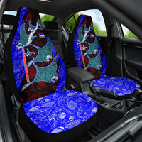 South Caribbean Coast Nicaragua Car Seat Cover with Manta Ray Coral Reef and Dive into the Spirit Design - Wonder Print Shop
