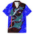 South Caribbean Coast Nicaragua Family Matching Long Sleeve Bodycon Dress and Hawaiian Shirt with Manta Ray Coral Reef and Dive into the Spirit Design - Wonder Print Shop