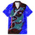 South Caribbean Coast Nicaragua Family Matching Mermaid Dress and Hawaiian Shirt with Manta Ray Coral Reef and Dive into the Spirit Design - Wonder Print Shop