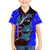 South Caribbean Coast Nicaragua Family Matching Short Sleeve Bodycon Dress and Hawaiian Shirt with Manta Ray Coral Reef and Dive into the Spirit Design - Wonder Print Shop