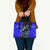 South Caribbean Coast Nicaragua Leather Bag with Manta Ray Coral Reef and Dive into the Spirit Design - Wonder Print Shop