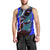 South Caribbean Coast Nicaragua Men Tank Top with Manta Ray Coral Reef and Dive into the Spirit Design - Wonder Print Shop