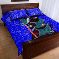 South Caribbean Coast Nicaragua Quilt Bed Set with Manta Ray Coral Reef and Dive into the Spirit Design - Wonder Print Shop