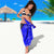 South Caribbean Coast Nicaragua Sarong with Manta Ray Coral Reef and Dive into the Spirit Design - Wonder Print Shop