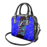 South Caribbean Coast Nicaragua Shoulder Handbag with Manta Ray Coral Reef and Dive into the Spirit Design - Wonder Print Shop