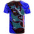 South Caribbean Coast Nicaragua T Shirt with Manta Ray Coral Reef and Dive into the Spirit Design - Wonder Print Shop