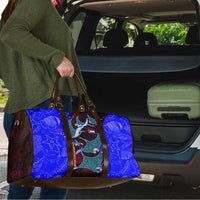 South Caribbean Coast Nicaragua Travel Bag with Manta Ray Coral Reef and Dive into the Spirit Design - Wonder Print Shop