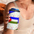 Nicaragua South Caribbean Coast 4 in 1 Can Cooler Tumbler with Regional Seal and Ocean Shell Pattern Alma Caribeña Design - Wonder Print Shop