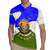 Nicaragua South Caribbean Coast Rugby Jersey with Regional Seal and Ocean Shell Pattern Alma Caribeña Design - Wonder Print Shop