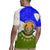 Nicaragua South Caribbean Coast Rugby Jersey with Regional Seal and Ocean Shell Pattern Alma Caribeña Design - Wonder Print Shop