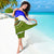 Nicaragua South Caribbean Coast Sarong with Regional Seal and Ocean Shell Pattern Alma Caribeña Design - Wonder Print Shop