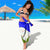 Nicaragua South Caribbean Coast Sarong with Regional Seal and Ocean Shell Pattern Alma Caribeña Design - Wonder Print Shop
