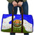 Nicaragua South Caribbean Coast Travel Bag with Regional Seal and Ocean Shell Pattern Alma Caribeña Design - Wonder Print Shop
