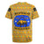 Buffalo Soldiers Christmas Rugby Jersey with Yellow Cartoon Buffalo Santa Hat Design - Wonder Print Shop