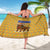 Buffalo Soldiers Christmas Sarong with Yellow Cartoon Buffalo Santa Hat Design - Wonder Print Shop