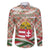 Hungary Christmas Family Matching Mermaid Dress and Hawaiian Shirt with Red Green Plaid Pattern Crown and Double Cross Motif - Wonder Print Shop