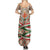 Hungary Christmas Family Matching Summer Maxi Dress and Hawaiian Shirt with Red Green Plaid Pattern Crown and Double Cross Motif - Wonder Print Shop